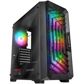 Resim Rampage Spear 750W 80+ Bronze 4x120MM RGB Fanlı Mid Tower Oyuncu Bilgisayar Kasası 