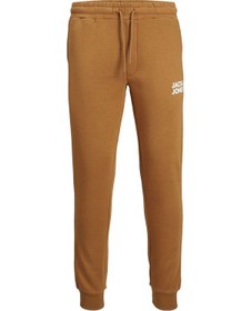 Resim Jack & Jones Paçası Lastikli Eşofman Altı 12178421 Rubber Taba 