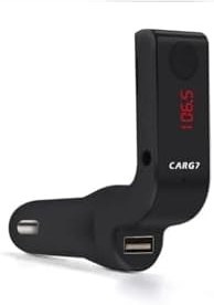 Resim Teknosepetim Carg7 Bluetooth Araç Kiti Fm Transmitter Siyah 
