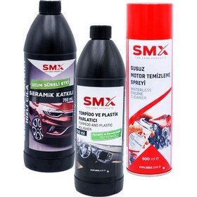 Resim Susuz Motor Temizleme Spreyi / Seramik Cila / Hızlı Cila / Pratik Cila / Torpido Parlatıcı / Pla 