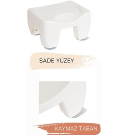 Resim Saban Vakumlu Ayaklı Banyo Oturağı 