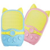 Resim Jeemson 4 Yaş+ Çocuklar İçin Müzikli İkili İletişim Cihazı Pembe+mavi - 500-1000m Mesafe, Bluetooth Hoparlör, 10 Saat Konuşma Süresi 