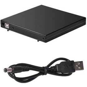 Resim Ancheyn USB Sata 12.7 mm DVD RW Writer SSD External Harici Caddy Kutu 5115 Siyah 