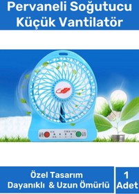 Resim Nightwatchers Premium Usb Şarjlı 3 Kademeli Sessiz Taşınabilir Mini Fan Pervaneli Soğutucu Küçük Vantilatör 