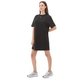 Resim Nike W Nsw Essntl Ss Dress Tshrt Kadın Elbise - Etek Siyah 