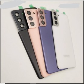 Resim Samsung Kdr Galaxy S21 Sm-g991 Batarya Pil Kapağı Violet 