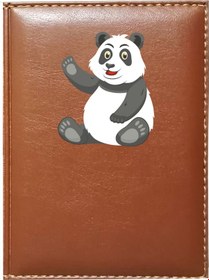 Resim Promosyon Denizi Sevimli Panda 2 Görselli Taba Ruhsat Kabı 