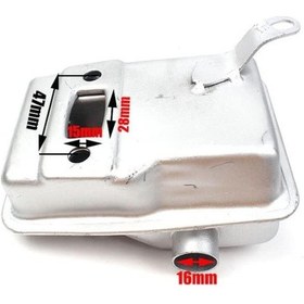 Resim Benzinli Tırpan Bg/cg 63 Cc Motor Egzosu 