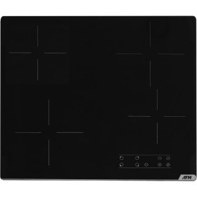 Resim Afm Tech Monaco Vitroseramik Elektrikli Ankastre 6+1 Turbolu Beyaz Set ( V6-04 + FM7601 + 3301 ) 