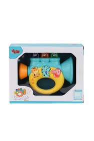 Resim EASERA TİCARET JLG-855-37A Işıklı ve Müzikli Trompet Bebek Pianosu -Vardem Oyuncak 