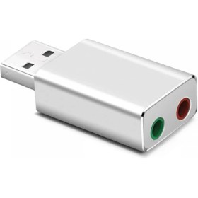 Resim SANEC USB 7.1 Ses Kartı Sound Card USB Mikrofon Kulaklık Çevirici 