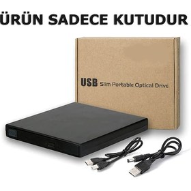 Resim Usb Sata Harici Cd Dvd Rw Kutu External 12.7 Mm 