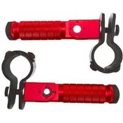 Resim Pazly Kıvırcık Ayaklık Pedallar - Alüminyum Motorbisiklet Parça - Uygun Scooter Ve Bisiklet 