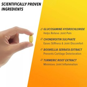 Resim Gnc Triflex Fast-Acting 120 Caplets - glukozamin , boswellia , msm , chondroitin) 