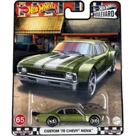 Resim Hot Wheels Boulevard Premium Arabalar Custom 70 Chevy Nova GJT68-HCR22 