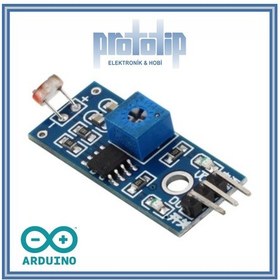 Resim Arduino Ldr Modülü - Fotosel Işık Sensörü 