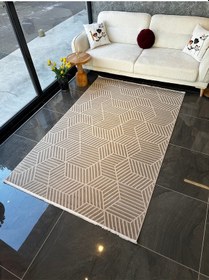 Resim Still Halı Salon, Oturma, Yatak Odası Halısı Desen Kodu 77801-070 Bej 