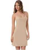 Resim Nbb Kadın Ten Ince Askılı Kombinezon 3851 Ten L Ten Rengi 