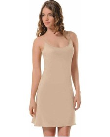 Resim Nbb Kadın Ten Ince Askılı Kombinezon 3851 Ten L Ten Rengi 