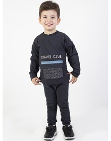 Resim Harika Kids Erkek Çocuk Travel Club Baskılı Eşofman Takımı 001 