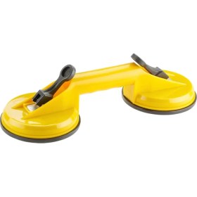 Resim Çiftli Vantuz 2'li Plastik Cam Vakumlu Fayans Ahşap Tutucu Taşıma Araba Kaporta Göcük Çektirme 