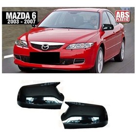 Resim Mzd 6 Batman Ayna Kapağı Piano Black / 2003-2007 