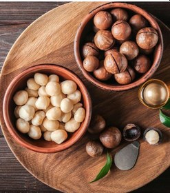 Resim Makademya Fındığı Makedemya Cevizi İçi Bi Kavanoz 660 Cc. Cam Kavanozda Macadamia Nuts Diğer 