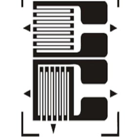 Resim yordam test 350 Ohm Poisson Rate (poyzon Oranı) Gerinim Pulu , Gerinim Ölçer (strain Gauge) 