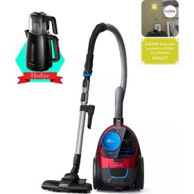 Resim Philips Philips powercyclone 5 Triactive Bașlık Powerpro Citytoz Torbasız Süpürge ve Çay Makinesi 