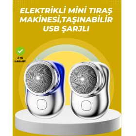 Resim Zenvia Taşınabilir Cep Boyunda Şarjlı Elektrikli Tıraş Makinesi ZNV-HBY3245 