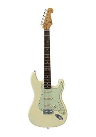 Resim Sx Stratocaster Elektro Gitar (Vintage White) 