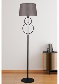 Resim Kelly Siyah Lambader Koyu Kahve Konik Şapka Modern , Yatak Odası, Salon Lambader Çok Renkli 