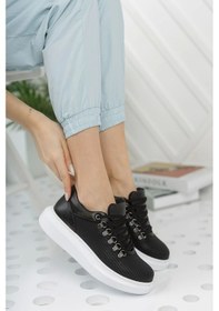 Resim Ch021 Cbt Favo Kadın Ayakkabı Sıyah Çok Renkli 