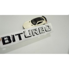 Resim Biturbo Krom ABS Bagaj Yazı Logo 
