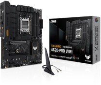 Resim Asus TUF GAMING A620-PRO WIFI 6400mhz(OC) RGB M.2 WiFi AM5 ATX DDR5 Anakart 