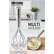 Resim MBB ETİCARET Modacar Patates Ezici Profesyonel 304 Paslanmaz Çelik Havuç Muz Avokado Ezici 