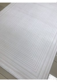 Resim Merinos Halı Arden 72821 060 Serisi Akrilik Salon Oturma Yatak Odası Halısı Krem 