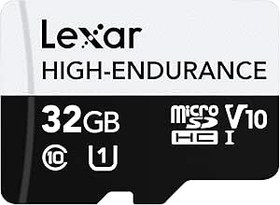 Resim Lexar High Endurance 32gb Micro SD 100MB V10 Hafıza Kartı 