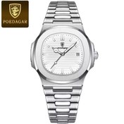 Resim POEDAGAR Orijinal Paslanmaz Çelik Erkek Lüx 1. Sınıf Kol Saati 