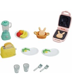 Resim Sinerjim 5444 Sylvanian Families Kahvaltı Seti +3 Yaş Figür Dahil Değil 