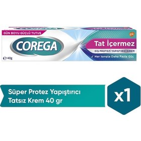 Resim Corega Süper Protez Yapıştırıcı Tatsız Krem 40 G 