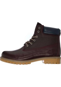 Resim Costo Shoes TLAND0802 Bordo Deritimber Land Style Kışlık Büyük Numara Erkek Bot Sıcak Astar Rahat Geniş Kalıp 4 