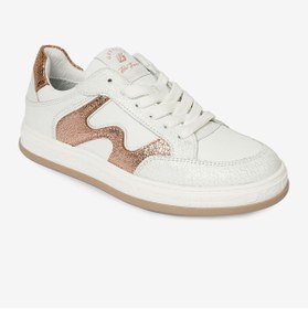 Resim Greyder Kadın Beyaz Pembe Hakiki Deri Sneaker Ayakkabı 4Y2SA33291 