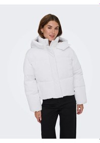 Resim Only Onldixie Life Puffer Kadın Şişme Mont 15349122 Beyaz 