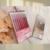 Resim 9 Pastel Jel Kalem Seti, 0.5Mm, Okul ve Ofis Kullanımı İçin Sevimli Kırtasiye, Günlükler İçin Mükemmel, Şükran Günü, Cadılar Bayramı, Noel ve Ev Gelişleri İçin - Pembe ve Kahverengi Renklerde, İdeal Hediye Seçeneği. 