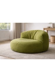 Resim PATARA HOME Mila Modell Puff & Armut Koltuk 2'li Relax Koltuk 