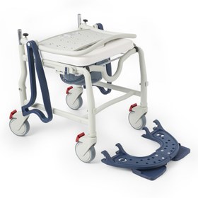 Resim Comfort Plus DM-8088C Soft Banyo ve Tuvalet Sandalyesi (Lacivert) - Turuncu 