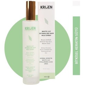 Resim Beyaz Bitkisel Kolay Tarama Sağlayan Keratin Sütü 100 Ml 