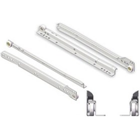 Resim Yeniler 50 Cm Beyaz Klasik Çekmece Rayı 