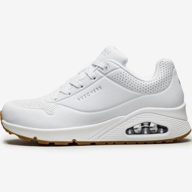 Resim Skechers 73690 WHT Uno -Stand On Air Kadın Spor Ayakkabı 